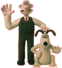 Ausmalbilder von Wallace und Gromit